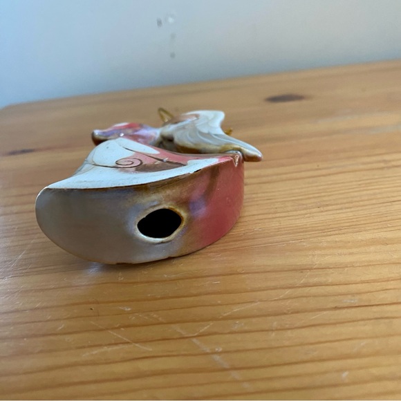 Vintage Y2K Angel Christmas Tree Ornament Hand painted Ceramic NWT - Picture 8 of 8